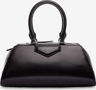 Givenchy Handtasche aus gl&auml;nzendem Leder Antigona East-West Small