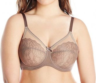 Wacoal Retro Chic Full Figure Underwire Bra In Toast