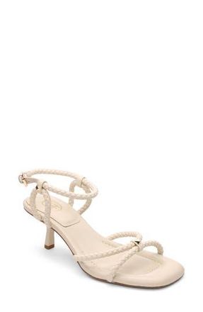 Ash Jess Bis Braided Strappy Sandal in Talc at Nordstrom Rack, Size 11Us / 41Eu