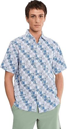 Tommy Bahama Nova Wave Sunnyside Palms Mens Clothing Blue Lapis : 3XL, Cotton/Lyocell/Spandex
