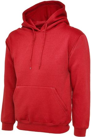 Generic Pullover Polycotton Hoodie Unisex Hooded Sweatshirt Front Pouch Pocket Casual Top XS to 6XL Workwear Many colours Winterwear Top Contemporary Fit (XL,