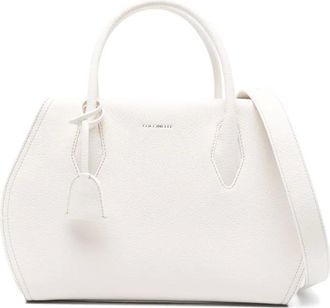 Coccinelle Borsa tote Lord media - Bianco