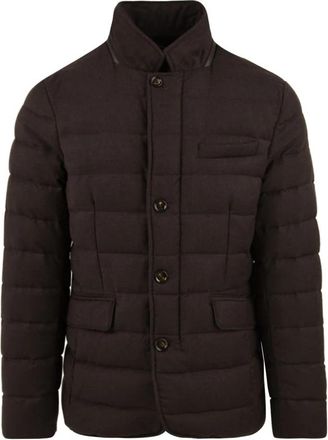 Moorer Bruine Zayn-L Jas - Heren - Winterjassen - Bruin - M - Jassen
