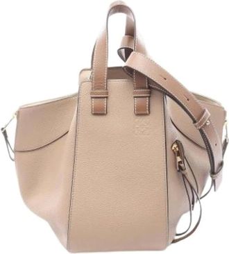 Loewe Pre-owned Handbags, female, Beige, Size: ONE SIZE Pre-owned Handbag
