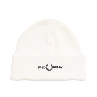 Fred Perry Geborduurde Sneeuwwitje Muts