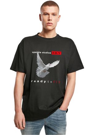 Mister Tee MT Upscale Mt2865-Ready to Fly Oversize Tee T-Shirt, Black, M Große Größen Tall