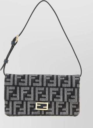 Fendi chain wallet featuring adjustable strap