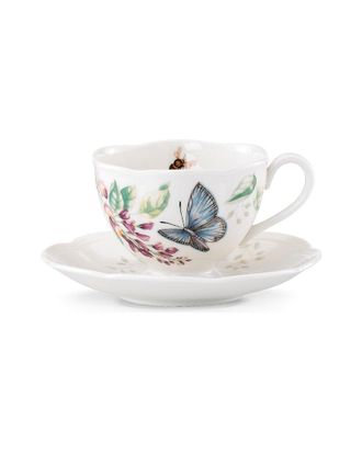 Lenox Butterfly Meadow Blue Cup And Saucer