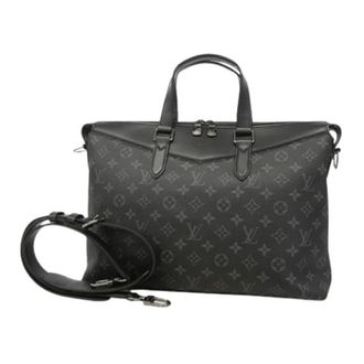 Louis Vuitton Pre-owned Vintage Aktetas - Heren - Vintage Handtas - Grijs - ONE Size - Vintage