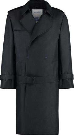 Burberry Black Regular Trench Coat