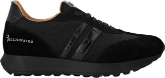 Billionaire Boys Club Runner Mix Logo - Heren - Sneakers - Zwart - 45 EU - Leer - Schoenen