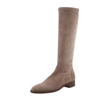 Aquatalia Womens Sabrena Fashion Boot, Taupe Suede, 4.5 UK