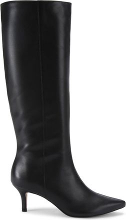 Carvela Womens Leather Liscio Knee Boots - Black - Size UK 8