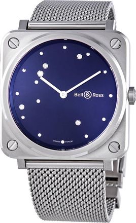 Bell & Ross Quartz Diamond Unisex Watch BRS-EA-ST/SST