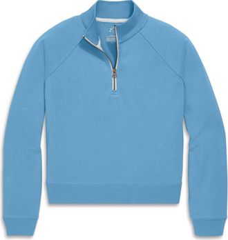 primary Womens Fit Half-Zip Sweatshirt in Cornflower at Nordstrom, Size X-Small