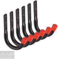 OEM Ganchos De Almacenamiento De Alta Resistencia Para Garajes, Soportes De Pared Universales En Forma De U, Perfectos Para Colgar Bicicletas, Sillas, Esc