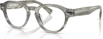Brunello Cucinelli 49mm Phantos optical glasses in Grey at Nordstrom
