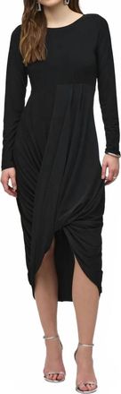 Joseph Ribkoff Cocoon Dress In Black