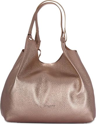 Gianni Chiarini leather shoulder bag - Roze