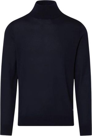 Liu Jo Turtleneck - Heren - Coltruien - Blauw - S - Wol - Truien & Vesten