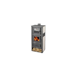 OEM Stufa A Legna Con Forno Lucrezia 12-13 Kw Misura: Beige