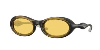 Diesel DL3011U 203085 Mens Sunglasses Yellow Size 51