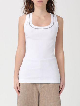 Brunello Cucinelli Top Woman color White