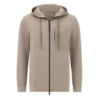 Boggi Milano Heren, Sweatshirts & Hoodies, Beige, Maat: XL Katoen