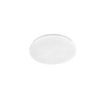 Luce-Ambiente-Design Plafoniera Led Stream 24w en Acr&iacute;lico Blanco Con Funci&oacute;n Cct 40 Cm