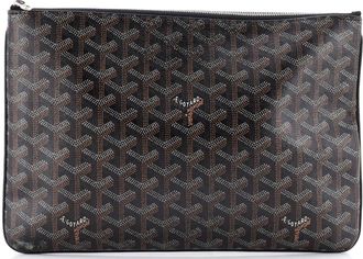 Goyard Senat Zip Pouch Coated Canvas MM