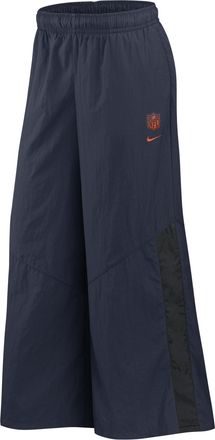 Nike Chicago Bears Rivalries Collection Wide-Leg Nike Womens NFL Mid-Rise Woven Pants in Blue | 06AF0L1Y7Q-0P1