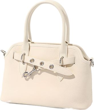 Generic SAGECARRY Leather Crossbody Bags for Women, Top Handle Purses Shoulder Bag for Lady, Stylish Handbags for Women With Adjustable Shoulder Strap (White)