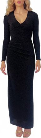 Lavender Brown Dream Dress In Black