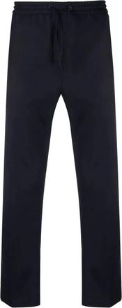 Calvin Klein Bi-stretch Comfort Wool Jogger - Heren - Slim Fit Broeken - Blauw - M - Wol - Broeken