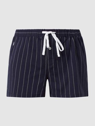 Lauren Ralph Lauren Pyjamahose mit Streifenmuster in Dunkelblau, Größe XL