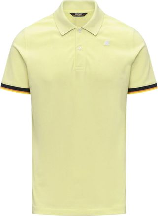 K-Way Yellow Shirt Collar Polos