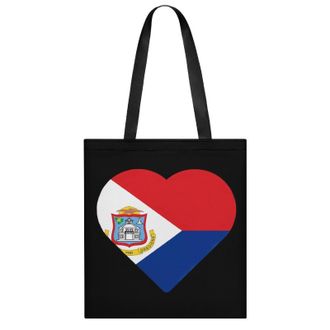 Generic Country Flag Of Sint Maarten Womens Tote Casual Shopping Bag Lightweight Shoulder Bags Hobos Handbag for Work Travel Daily 35x40cm