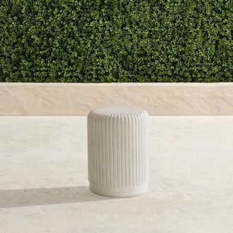 Frontgate Santos Accent Stool - Individual - Frontgate