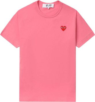Comme Des Garçons Unisex T-shirt Red Emblem Knit