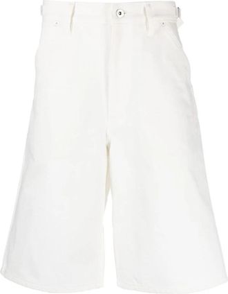 Jil Sander Casual Shorts - Heren - Korte Broeken - Wit - W30 - Korte Broeken