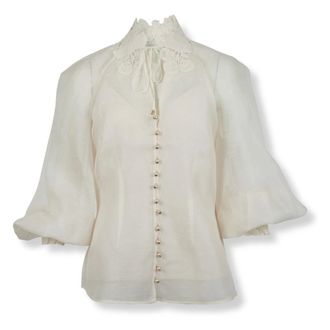 Zimmermann Mujer, Blusas y Camisas, Beige, Talla: M