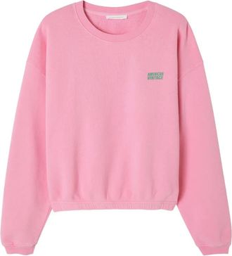 American Vintage Felpa girocollo Izubird - Rosa