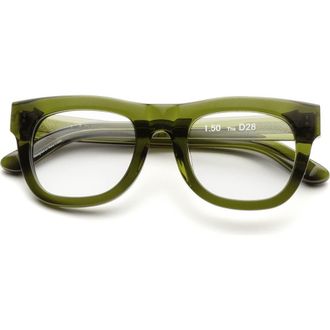 CADDIS D28 | Reading Glasses in Heritage Green at Nordstrom, Size +0.00