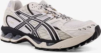 Asics Mens Gel Nimbus 10.1 Mesh Sneakers Beige Nylon-Gomma Trainers Nylon/gomma