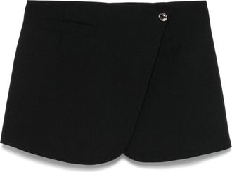 Coperni Tailored Mini Skirt - Dames - Korte rokken - Zwart - S - Polyester - Rokken