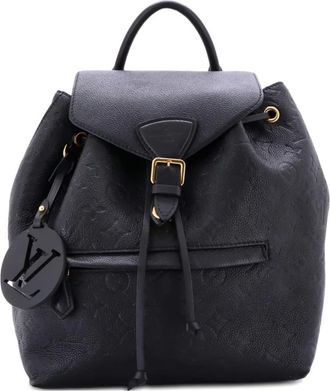 Louis Vuitton Montsouris NM Monogram Empreinte Leather PM backpack - Zwart