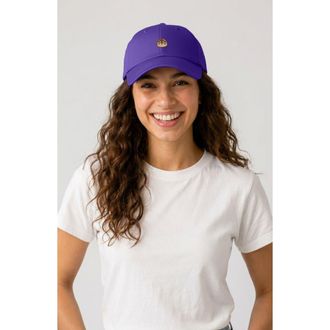 Dalix Sourdough Dad Cap in Purple at Nordstrom