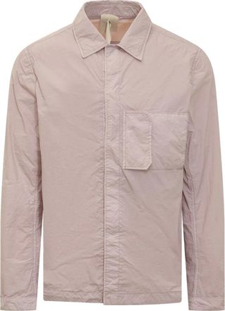Ten c Shirt With Pocket - Heren - Zomerjassen - Grijs - L - Katoen - Jassen