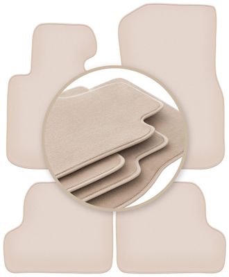 OEM Alfombrillas Premium Beige Para: Bmw 4 F33 Coup&eacute; Cabrio 2013