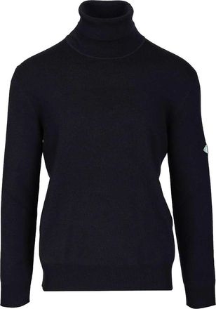 Bottega Veneta Navy Blue Wool Turtleneck Sweater